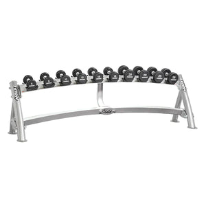 Hoist CF-3461-1 1-TIER HORIZONTAL DUMBBELL RACK (5 PAIRS)