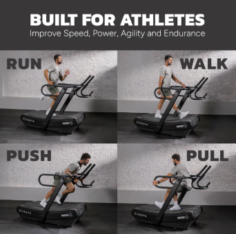 INSPIRE CENTR X HYROX TREADMILL (NON-MOTORIZED CURVED TREADMILL)