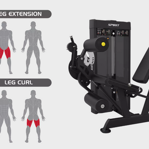 SPIRIT DUAL LEG EXTENTION / LEG CURL
