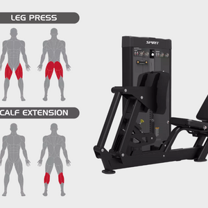 SPIRIT DUAL LEG PRESS / CALF EXTENTION