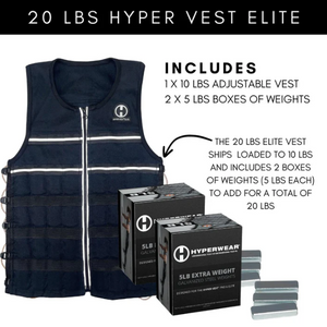 HyperWear Elite Weight Vest