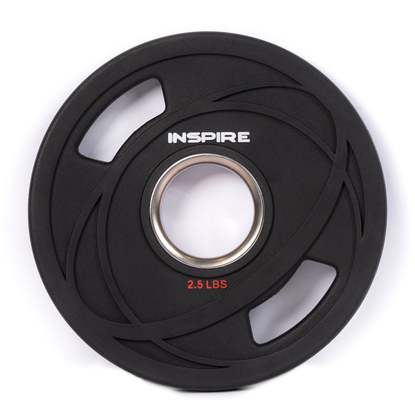 AmStaff Fitness Plaques de pare-chocs en caoutchouc de 5,1 cm pour haltérophilie, cross-training, gym à domicile, moins d'impact, absorbe le rebond et les chocs (25 kg simple