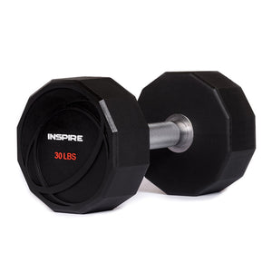 INSPIRE 30LB URETHANE DUMBBELL