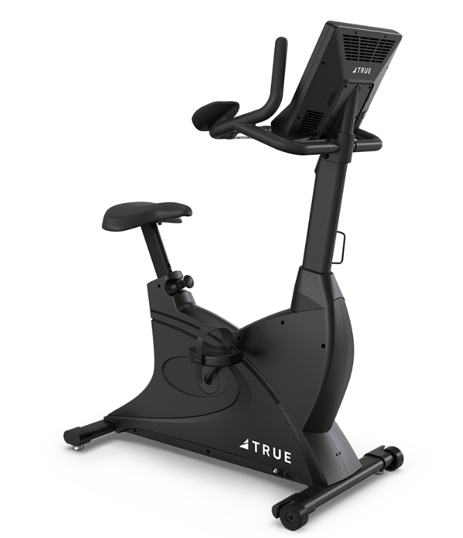 TRUE LAUNCH SERIES UPRIGHT BIKE W/ UNITE LED CONSOLE