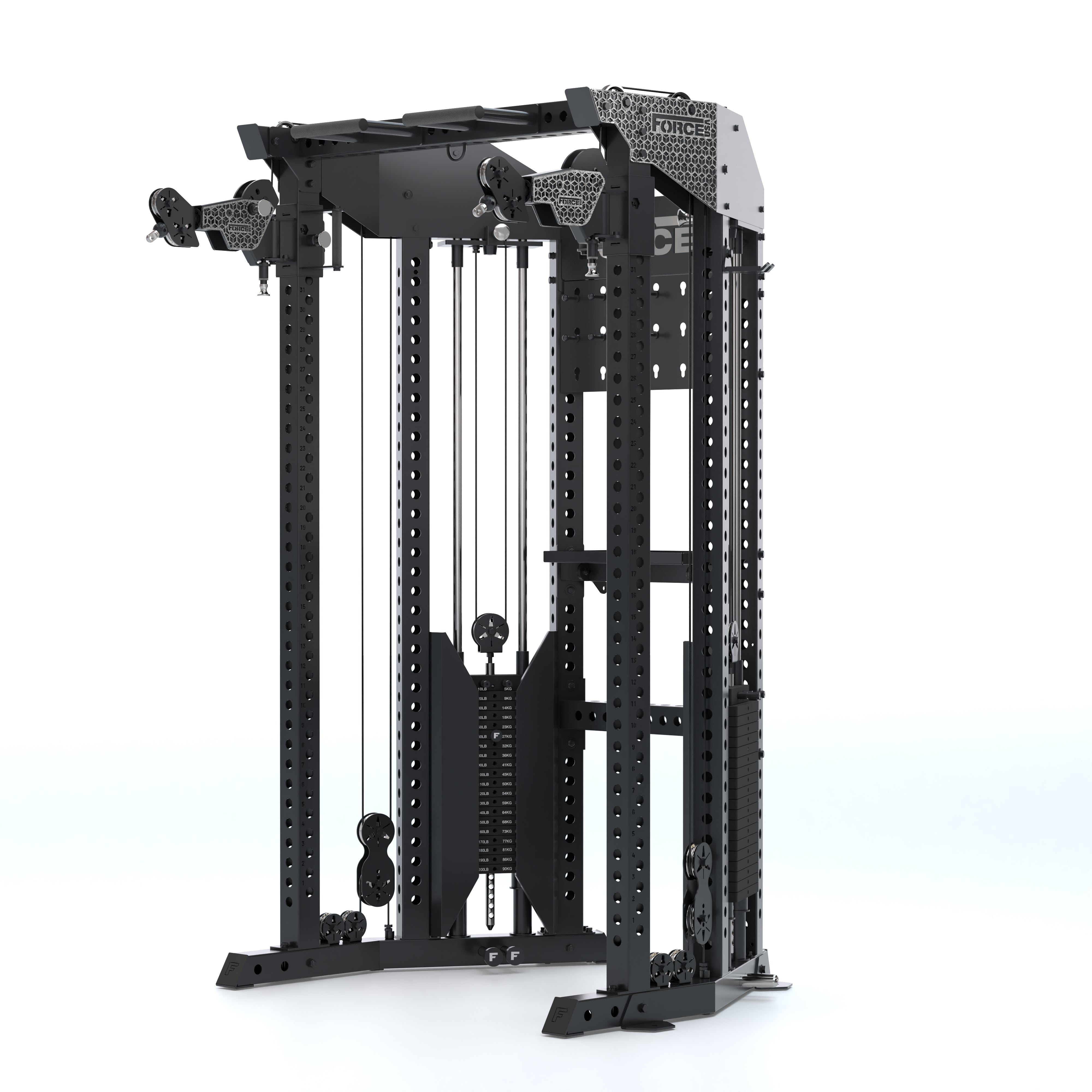 FORCE USA FUNCTIONAL TRAINER RACK (FTR) | HALF RACK + CABLE MACHINE CO