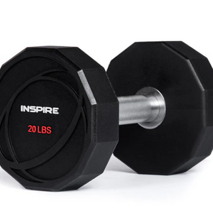 INSPIRE 5-50 URETHANE DUMBBELL SET