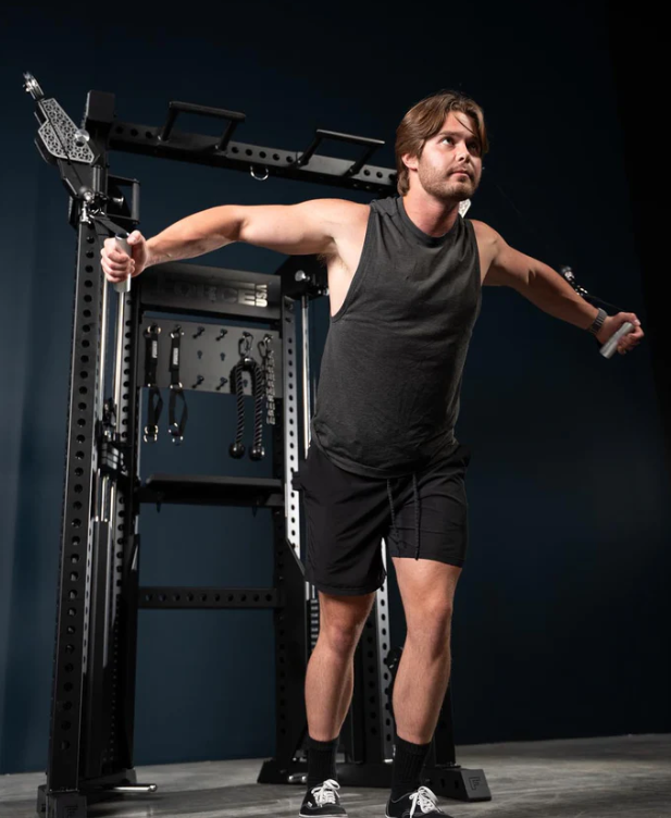 FORCE USA FUNCTIONAL TRAINER RACK (FTR) | HALF RACK + CABLE MACHINE CO