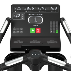 TRUE LAUNCH SERIES UPRIGHT BIKE W/ UNITE LED CONSOLE