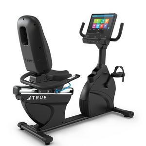TRUE APEX SERIES RECUMBENT BIKE W/ UNITE 16" CONSOLE
