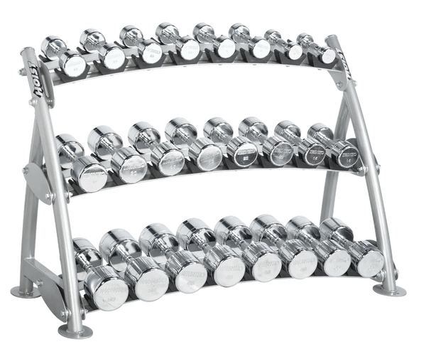 Guardin Bells Rack HOIST CF-3462-3 3-Tier Horizontal Beauty Bell Rack