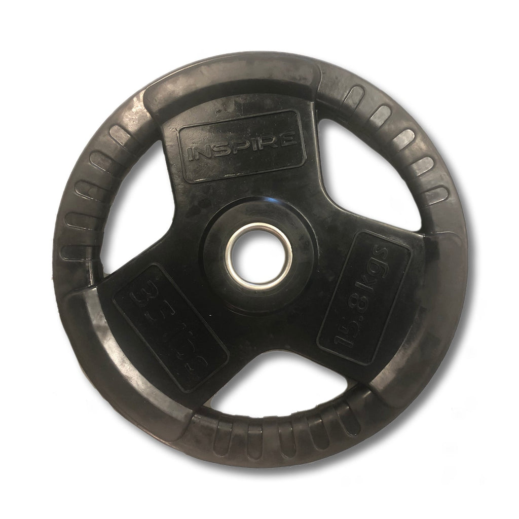 2 Piastre Olimpioniche In Gomma Da 5LB (2,27kg) Per Cambio Pesi: Totale 10LB